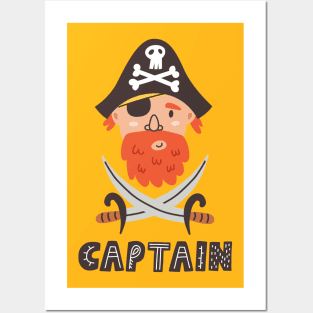 Captain Ahoy! Posters and Art